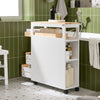 SoBuy WC paperiteline kylpyhuone kaappi Hyllykokonaisuus BZR54-II-WN