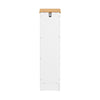 Sobuy WC-pabeririiuli vannitoakapp BZR85-W