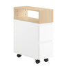 Sobuy kohvilaud ratastega valge FBT155-W