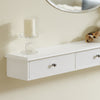 Sobuy seinakapp 3 korvi kiudlaud valge frg43-l-w