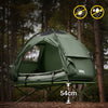 SoBuy 7-in-1 Teltta 1 Hengelle – Retkiteltta | 193x86x160cm Vihreä OGS32-GR