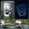 SoBuy 7-in-1 Teltta 1 Hengelle – Retkiteltta | 193x86x160cm Vihreä OGS32-GR