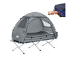 SoBuy 7-in-1 Teltta 1 Hengelle – Retkiteltta | 193x86x160cm Harmaa OGS32-HG