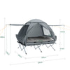 SoBuy 7-in-1 Teltta 2 Hengelle – Retkiteltta | 193x145x185cm Harmaa OGS32-L-HG