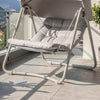 Sobuy Hammock Metal ja polüpropüleeni hall OGS50-HG