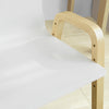 Sobuy 2 Laste toolid kase spooni valge KMB24-WX2