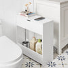 Sobuy WC-pintsel ja hoidja iseseisev kiudlauavalge BZR48-W
