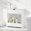 Sobuy WC-pintsel ja hoidja iseseisev kiudlauavalge BZR48-W