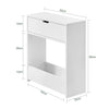 Sobuy WC-pintsel ja hoidja iseseisev kiudlauavalge BZR48-W