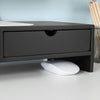 Sobuy Display Podity 2 kasti kiud squet must bf02-sch