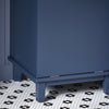 Sobuy sinine vannitoa kapp pesukorvi ja sahtlitega, ladustamööbli vannituba, BZR114-B
