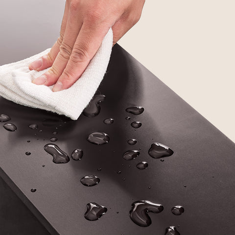 SoBuy BZR34-II-BR Kapea Kylpyhuoneen Säilytyskaappi – 180 cm Korkea Pylväsmallinen Kaappi, 1 Laatikkko, 2 Ovea ja 5 Avohyllyä, Säädettävät Hyllyt, Ruskea (20×20 cm)