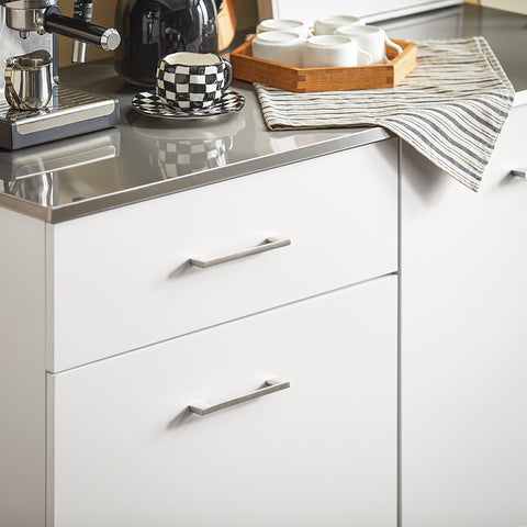 Sobuy köögisaar koos rattahoidlaga FKW117-W