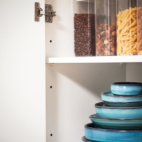 SoBuy FKW124-WN – Liikuteltava keittiösaareke, massiivikumipuinen taso, laatikot, kaappi ja sivukahva – 90×40×90 cm