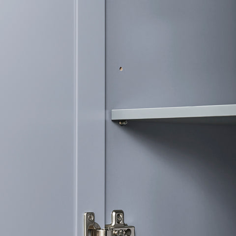 SoBuy FKW71-II-HG Keittiövaunu pyörillä, keskeinen saareke jatkettavalla työtasolla – liikkuva tarjoiluvaunu keittiöön tai ruokasaliin, harmaa keittiökaluste säilytystilalla, 115x46/71x92 cm