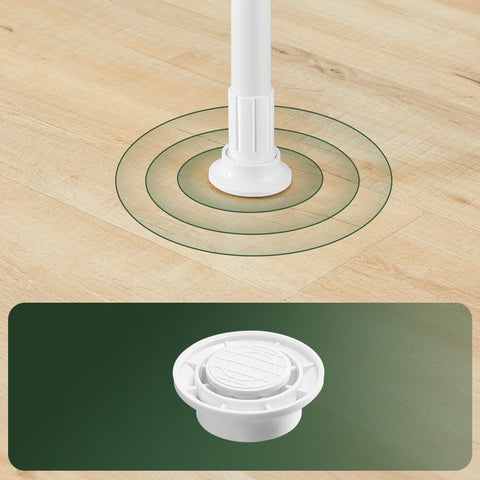 SoBuy FRG34-II-W Tukeva teleskooppinen vaateripustin – Säädettävä avoin vaatekaappi tangoilla ja hyllyillä, naulakko makuuhuoneeseen tai vaatehuoneeseen, Valkoinen