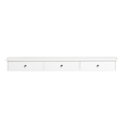 Sobuy seinakapp 3 korvi kiudlaud valge frg43-l-w