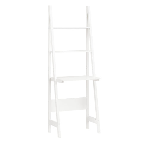 Sobuy PC-tabel 2 riiul puidust kiudplaat valge frg60-w