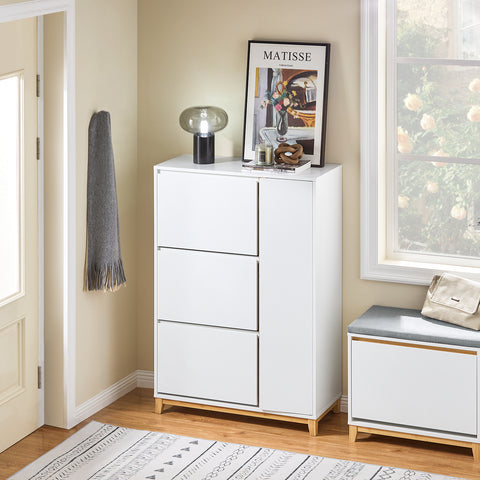 Sobuy hoiukapp 4 ust puidukiust kaabel valge FSR100-W