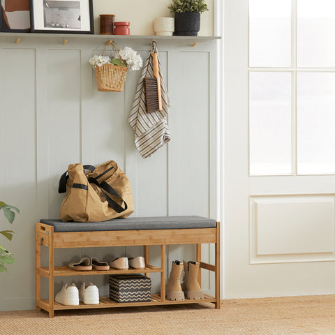 Sobija hoiupink padjaga bambusepuuga looduslik FSR47-N