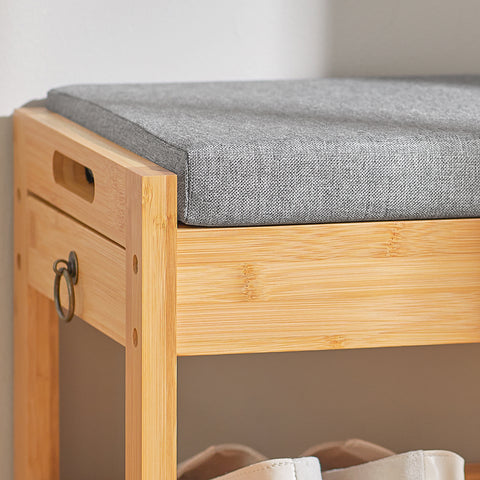 Sobija hoiupink padjaga bambusepuuga looduslik FSR49-N