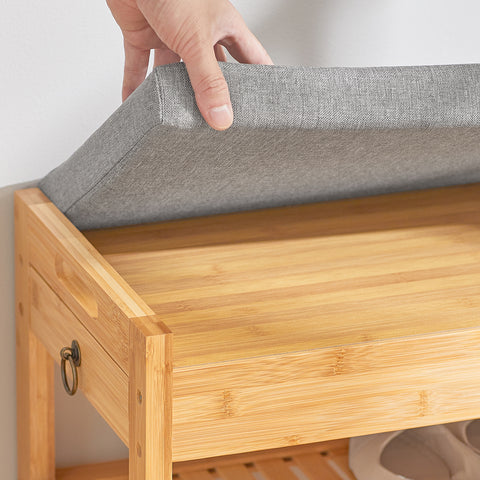 Sobija hoiupink padjaga bambusepuuga looduslik FSR49-N