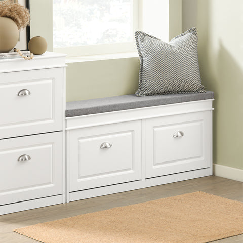 Sobuy hoiupink padjaga kiudlaua jaoks valge FSR64-W