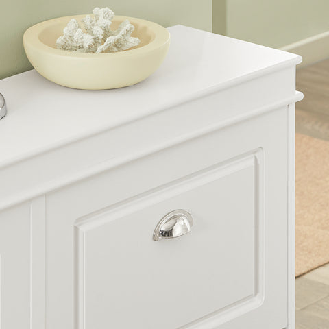 Sobuy kingakapp 4 ust puidukiust kaabel valge FSR79-W