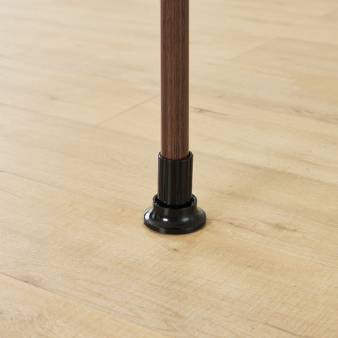 Sobuy garderoobikomplekt metall ja polüpropüleenist plastist pruun KLS04-BB