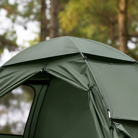 SoBuy 7-in-1 Teltta 1 Hengelle – Retkiteltta | 193x86x160cm Vihreä OGS32-GR