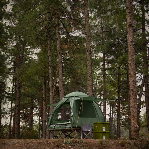 SoBuy 7-in-1 Teltta 2 Hengelle – Retkiteltta | 193x145x185cm Vihreä OGS32-L-GR
