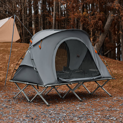 Sobuy 2-persel metall ja polüpropüleenhall OGS60-L-HG