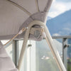 Sobuy Hammock Metal ja polüpropüleeni hall OGS50-HG
