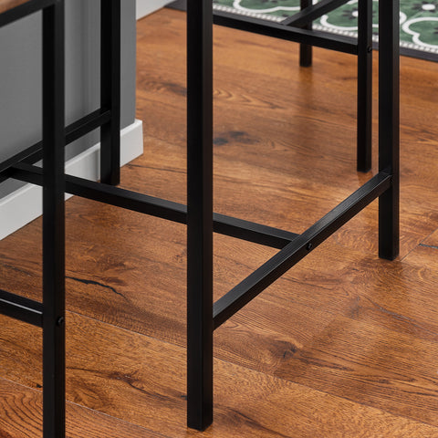 Sobuy söögirühm 2 inimesele kiudlauale ja metallist beeži OGT27-N