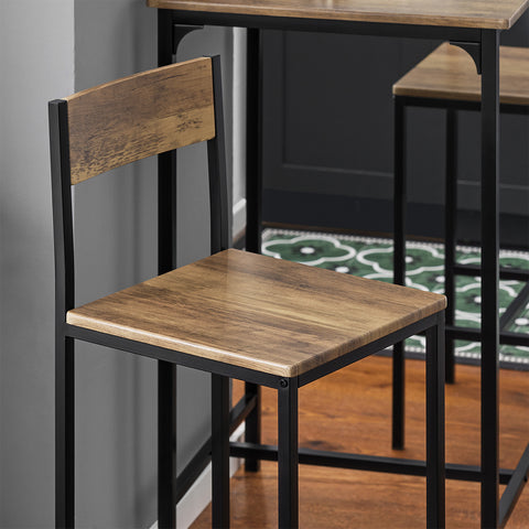 Sobuy söögirühm 2 inimesele kiudlauale ja metallist beeži OGT27-N