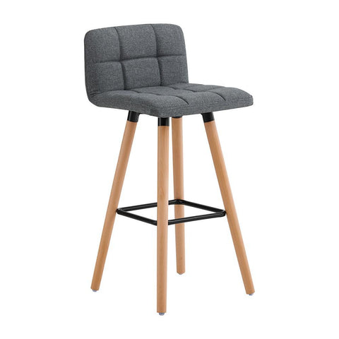 Sobuy 2 baari väljaheite kummist puit ja metallhall FST50-DGX2