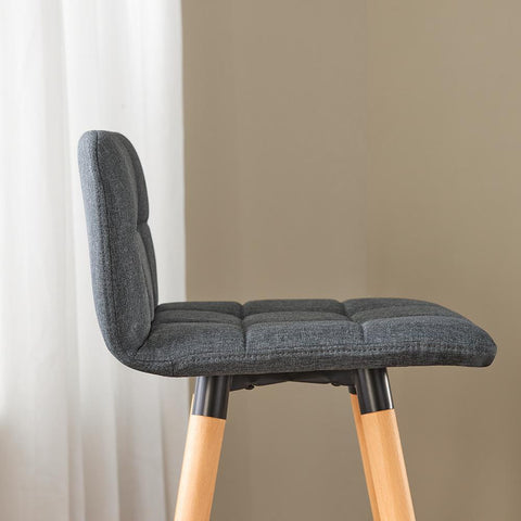 Sobuy 2 baari väljaheite kummist puit ja metallhall FST50-DGX2