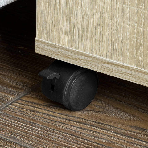 Sobuy kapp ratastega cipboard beež fbt34-n