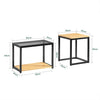Sobuy seeria laualaualaud ja metall must FBT35 Sch