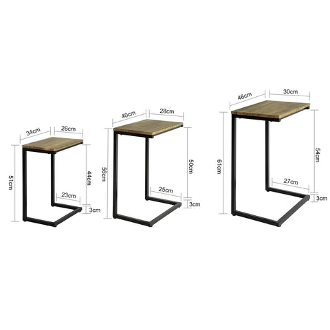 Sobuy seeria laualaud ja metallist beež fbt102-f