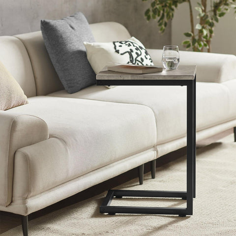 Sobuy kohvilaud metall ja kiibikad hall FBT44-HG