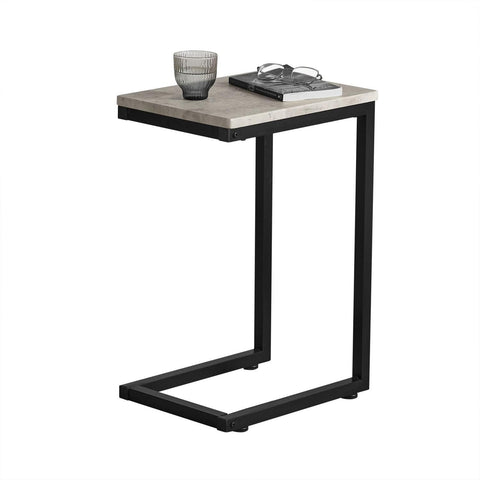 Sobuy kohvilaud metall ja kiibikad hall FBT44-HG