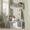 Sobuy Storage Bench Padlow koos kiudlauaga hall FSR66-HG