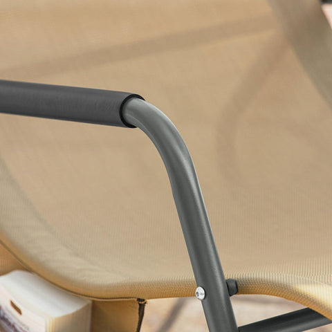Sobuy aia kiiktool metallist ja polüpropüleenist khaki ogs47-ka